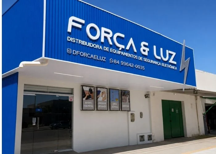 Força e Luz Loja Física de Segurança Eletrônica em Natal RN