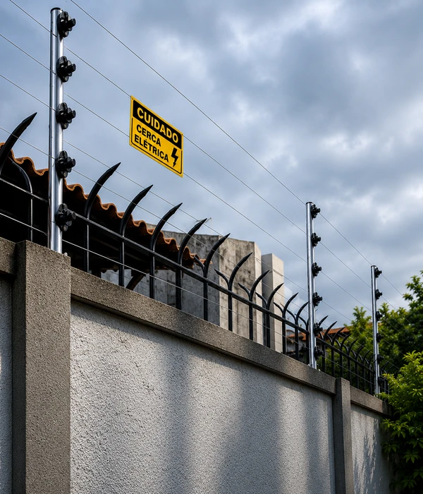Venda, instalação e manutenção de cerca elétrica para residências, empresas e condomínios em Natal e Grande Natal.