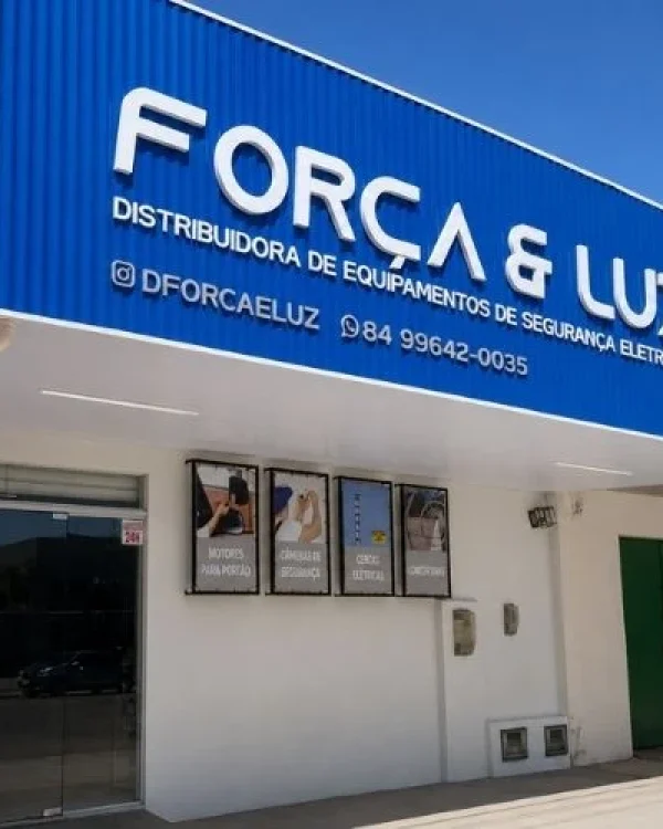 Força e Luz Loja Física de Segurança Eletrônica em Natal RN