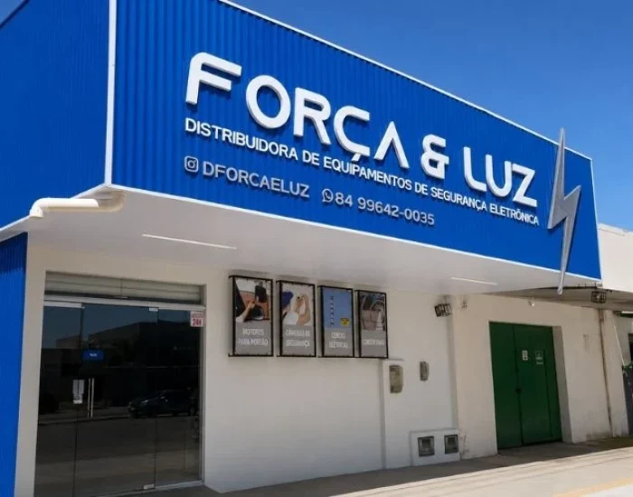 Força e Luz Loja Física de Segurança Eletrônica em Natal RN